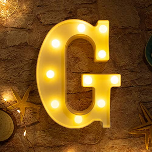 Brightown Decorative LED Marquee Letter Lights 26 Alphabet