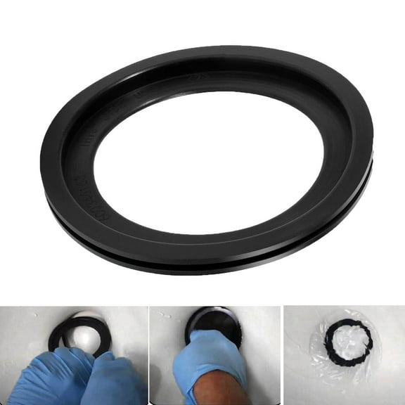 Black 385311658 Toilet Flush Ball Seal for Dometic 300 320 310 RV Series Toilets