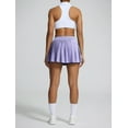 thumbnail image 6 of Pleated Tennis Skirts with Inner Shorts High Waist Golf Skorts for Women with Pockets Athletic Skorts L, 6 of 7