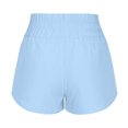 thumbnail image 6 of HomeGardon Shorts for Women,Running Shorts for Women Fashion High Waisted Elastic Waist Wide Half Shorts Pants Casual Summer Comfortable Pant,S-XXL, 6 of 8