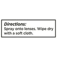 thumbnail image 5 of Equate Streak-Free Lens Cleaner Value Pack, 2 Count, 8 oz and 2 oz Spray Bottle, 5 of 8