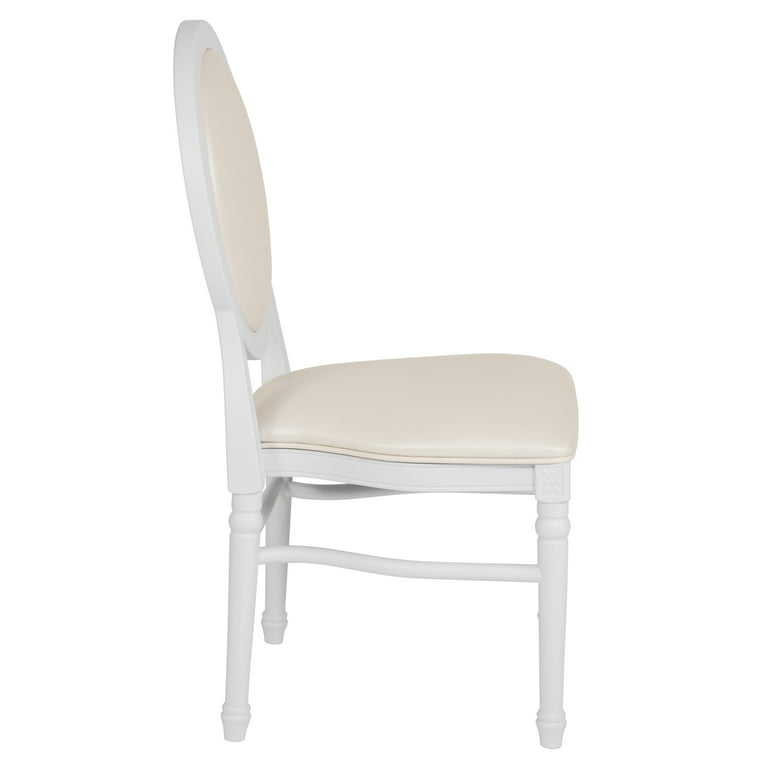 White King Louis Chair
