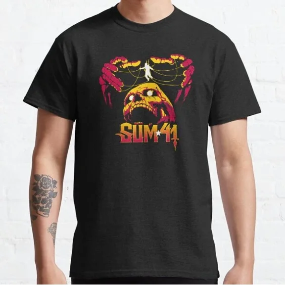 The String Skull Retro Vintage Classic T-Shirt S-3XL