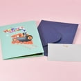 thumbnail image 1 of TEHAUX Train Greeting Card with 3D Design in Assorted Colors for Childrens Birthday Celebrations 1Set, 1 of 8