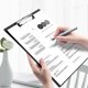 thumbnail image 5 of A4 Clipboard with Hook | Thickened Plastic File Folder Board | Multicolor | Durable Writing Surface | Organizes Letters & Documents | 31x22.5cm | Office Home Use, 5 of 6