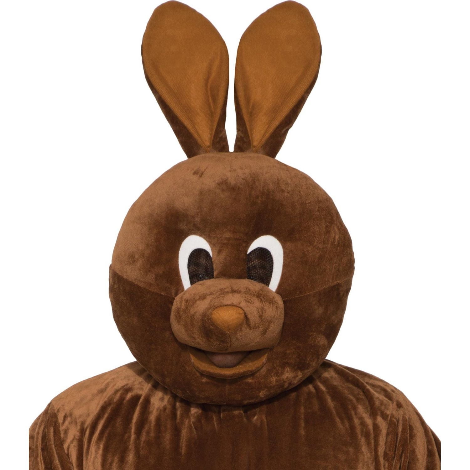 Rubies Classic Chocolate Bunny Mascot Costume for Adults, Unisex One Size