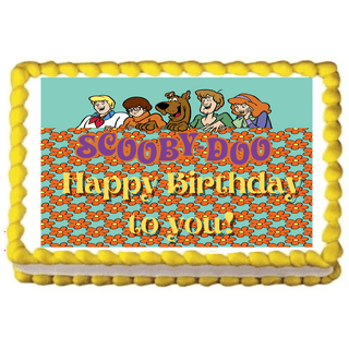 Scooby-Doo (Nr2) - Edible Cake Topper or Cupcake Toppers – Edible Prints On  Cake (EPoC)