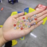 200Pcs Mini Resin Turtles Glow in the Dark, 0.43x0.28inch Tiny Sea Turtle Animals Small Luminous Figures Miniature Plastic Ocean Animal for Fairy Garden Micro Landscaping Dollhouse Home Decor Crafts
