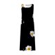 thumbnail image 3 of Vestido de Verano Casual sin Mangas de Lino de Cuello Redondo Impreso Maxi, Vestido de Verano Largo Y Cómodo, 3 of 5