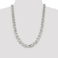 thumbnail image 2 of 925 Sterling Silver 12.3mm Semi-Solid Flat Anchor Chain 20 Inch, 2 of 7