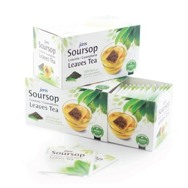 jans Soursop Leaves Tea 100% Natural 25 teabags
