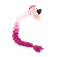 thumbnail image 3 of 22" Casco Coleta Trenzas Cabello para Bicicleta Motocicleta Rosa P?rpura Unique Bargains AutomotrizCasco, 3 of 7