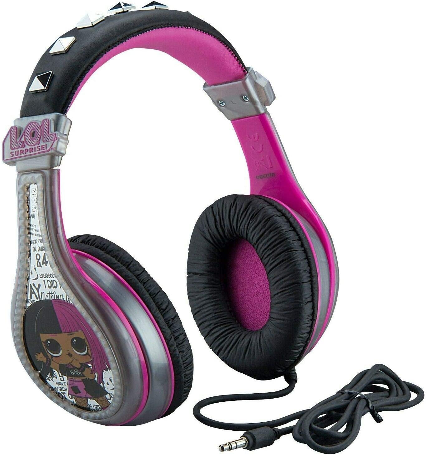 LOL Surprise OMG Remix Kids Headphones Adjustable Headband, Stereo