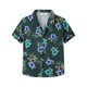 thumbnail image 3 of Camisas de verano con estampado 3D de palmeras para hombre, ropa de calle hawaiana de gran tamaño para playa, ropa de hombre a la moda, camisetas con solapa y botón, 3 of 5