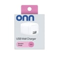 thumbnail image 5 of ONN 2.4A Wall USB Charger Universal White, 5 of 7