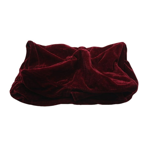 WEUVEB Dark Red Bench Cover Scratch Resistant Protective Slipcover for Mall Seating 1 Piece