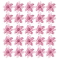 thumbnail image 1 of GOOHOCHY 20 piezas de flores artificiales navideñas, corona navideña de flores artificiales, 1 of 7
