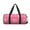 Cartoon Pigs And Hearts, variant on Xecao Cartoon Pigs and Hearts print Round Travel Duffel Bag is a foldable gym bag with an inner pocket, perfect for travel sports
