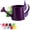 Purple, variant on White Metal Watering Can Outdoor, White Watering Can, 1L Vintage Tin Sprinkler Kettle with Long Spout, Gardening Irrigation Tool for Indoor Plants Flowers