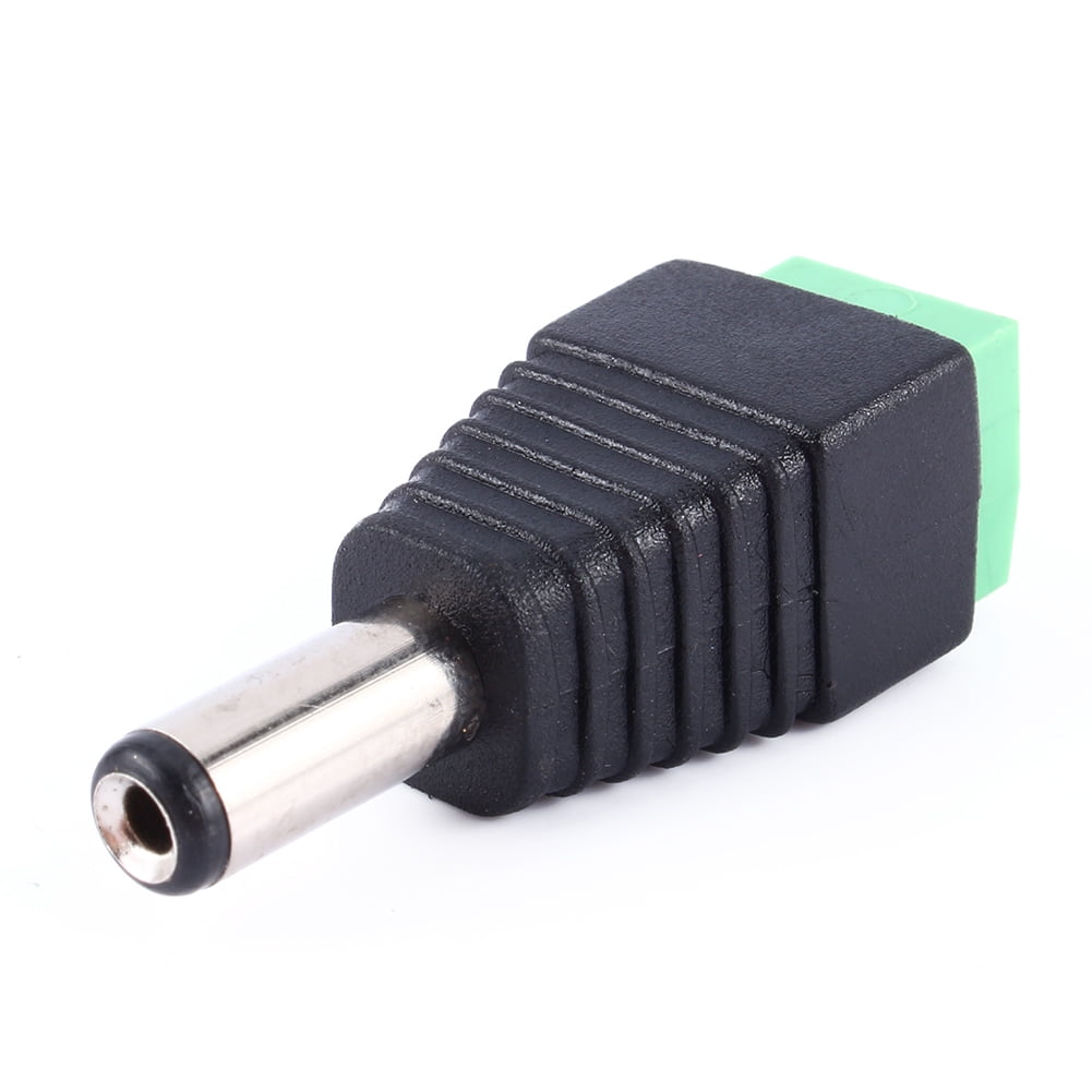 Details about   20PCS DC Green Male Wiring DC Plug DC Power Head Camera Power Head 