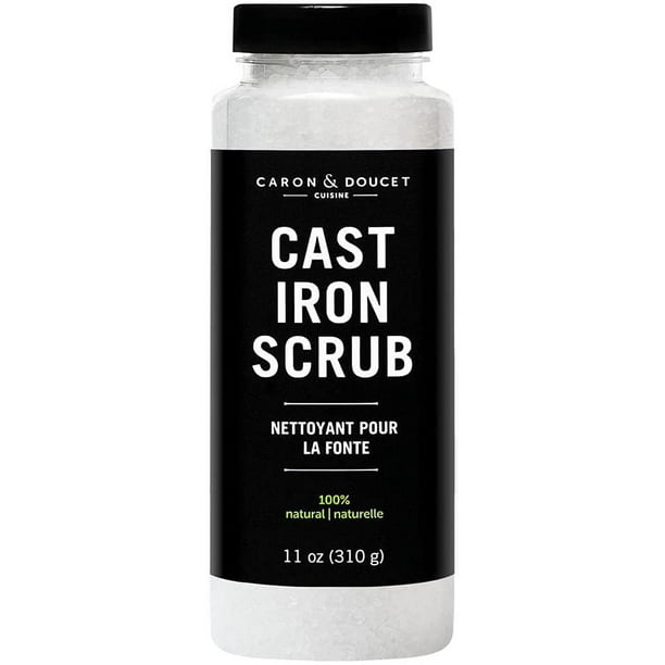 Cast Iron Cleaning & Restoring Scrub Best for Removing Rust Without