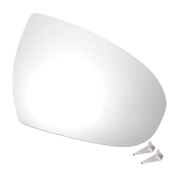 Reemplazo de vidrio de espejo retrovisor derecho del pasajero, calefaccionado, vidrio blanco con respaldo, adecuado para Hyundai