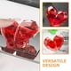 thumbnail image 2 of GOOHOCHY par de botones de descarga para inodoro con forma de corazón. Botones de presión para inodoro de baño., 2 of 8