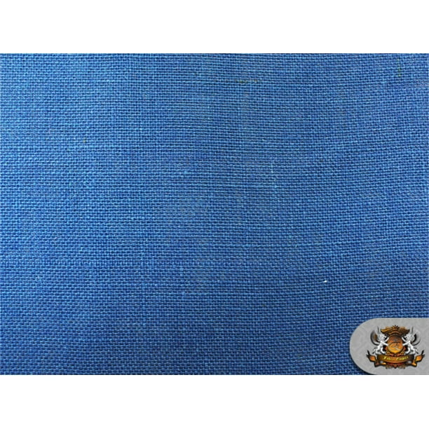 Burlap Jute NAVY BLUE Fabric / 58" / Sold by the yard