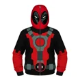thumbnail image 3 of Sudadera con capucha de superhéroe Spiderman de Los Vengadores para niños, sudadera con cremallera 3D de Miles Morales, chaqueta de Iron Man, disfraz de Cosplay de Anime para niños y niñas, 3 of 5