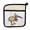 White, variant on Betsy Drake PT983A Heathcliff Pelican on White Pot Holder