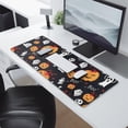 thumbnail image 2 of Long Mouse Pads for Desk,Classic Halloween Icons Pattern Desk Mats on Top Of Desks, Desk Mouse Pad Extra Large with 3mm Non-Slip Base and Stitched Edge for Gaming,Office,Work,Home 31.5"x11.8", 2 of 6