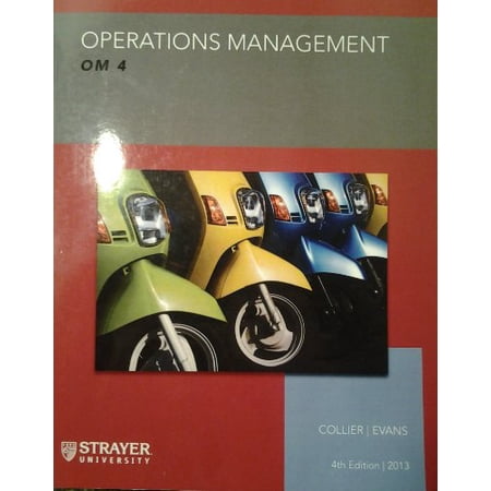Pre-Owned Operations Management: OM 4 (Custom) - 4th edition Paperback