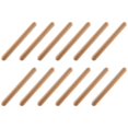 thumbnail image 4 of 6 Paires de Clavettes en Bois Instrument de Percussion Musical Bâtons de Rythme Jouet Musical pour Enfants, 12 * Bâton de Rythme, Couleur Bois, 4 of 8