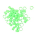thumbnail image 5 of 100 Pcs Plastic Pigeon Foot Ring Birds Leg Rings Pigeon Foot Bands Clip Rings, 5 of 6