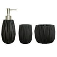 thumbnail image 2 of hometrends Black Geo Soap Dispenser, 2 of 2