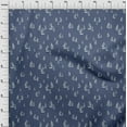 thumbnail image 3 of oneOone Cotton Jersey Venice Blue Fabric Yacht Nautical Sewing Material Print Fabric By The Yard 58 Inch Wide, 3 of 4