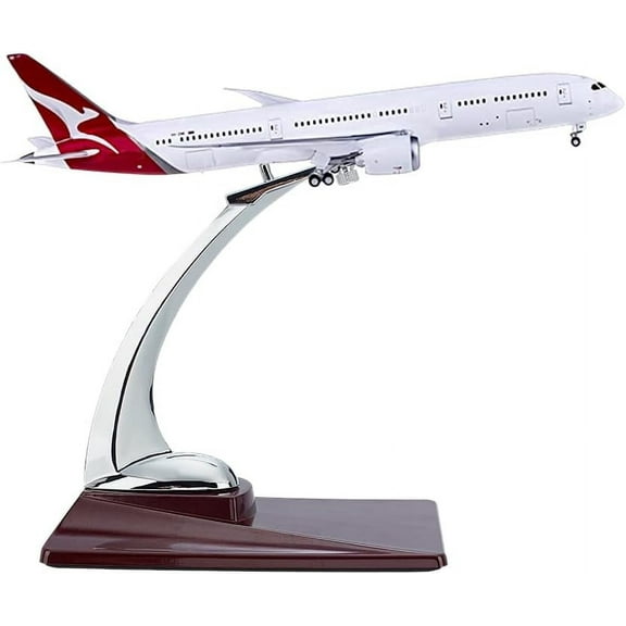 Model Plane Display Stand(No Plane) 5.6x3x5.7inch Coconut Brown Plastic Aircraft Model Storage Stand Metal Display Rod Without Airplane for 30-50cm Model Aircraft for diy