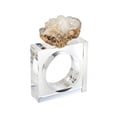 thumbnail image 1 of Godinger 45098 Geode Napkin Rings, White - Set of 4, 1 of 1