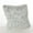 White, variant on SARO 18 in. Square Juneau Two-tone Faux Fur Pillow with Down Filled White