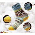 thumbnail image 2 of Women Winter Socks Warm Thick Soft Wool Socks Christmas Gift Socks, 2 of 3