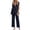 Dark Blue, variant on Two Piece Outfit Sets for Women Dressy Casual Plus Size Summer 2026 Two-Piece Sleeveless Suit Vest and Wide Leg Pants Business Casual Suit Set