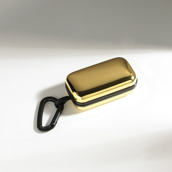 Folding Reading Glasses Case Portable Pressure-resistant Tinplate Material Hook-type Eye Storage Box
