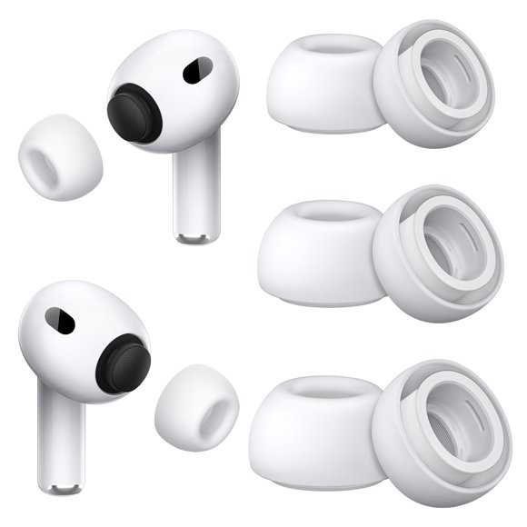 Almohadillas de repuesto con infusión de espuma para AirPods Pro 3 (2025)