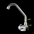 thumbnail image 4 of 2X Caravan Boat 360 Degree Rotation Copper Basin Faucet Folding Cold Water Faucet Tap Kitchen Bathroom, 4 of 7