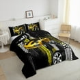 thumbnail image 3 of Castle Fairy Racing Car 3pcs King Size Comforter Sets,Extreme Sport Bedding Comforter Set,Graffiti Splash Super Cozy Bedding Set,Breathable Abstract Home Decor,Reversible, 3 of 8
