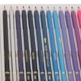thumbnail image 3 of Lápices de acuarela, juegos de lápices de colores profesionales de colores vibrantes, suministros de arte para colorear, mezclar capas, 3 of 8