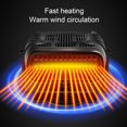 thumbnail image 4 of Car Heater, 360 Rotation Fast Heating Car Heater That Plugs Into Cigarette Lighter, Multifunctional Windshield Defroster Windshield Defogger with Heating and Ventilation, 4 of 7