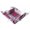 Burgundy, variant on Mr. MJs Trading AG-45737-13x9 13 x 9 in. Ribbed Table Runner with Tassels Wood Navy