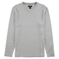thumbnail image 2 of Tasso Elba Mens Jacquard Basic T-Shirt, Grey, Small, 2 of 2