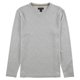 thumbnail image 2 of Tasso Elba - Camiseta básica de jacquard para hombre, gris, mediana, 2 of 2